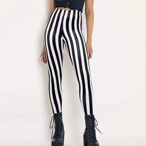 Black Milk Ringleader mono velvet hw leggings